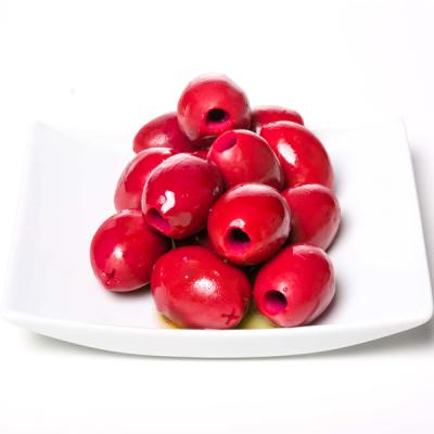 1e Red Olives Pitted